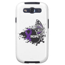 Mariposa de la enfermedad de Alzheimer de la esper Galaxy S3 Cobertura