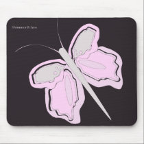 Mariposa Mousepad tapetes para ratón