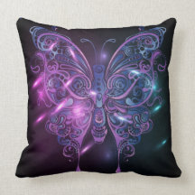 Mariposa y almohada calientes de las impresiones d