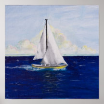 marissa's sailboat poster