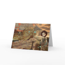 "Maritime Sunset" Greeting Card