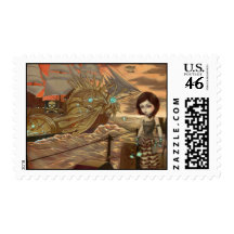 "Maritime Sunset" Stamp