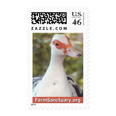 Marjorie the Duck Stamps by FarmSanctuary