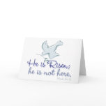 Mark 16.6 greeting card