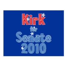 Mark Kirk for Senate 2010 Star Design Postcards