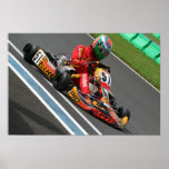 Mark Litchfield Karting Poster