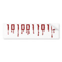 Mark of the Beast bumper stickers by antiboris Mark of the Beast bumper stickers