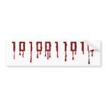 Mark of the Beast Bumper Stickers