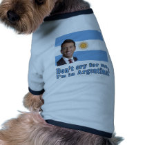 Mark Sanford  Don't Cry for Me I'm in Argentina Doggie T-shirt