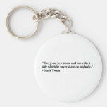Mark Twain Keychain