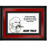 Mark Twain Photo Sculptures
