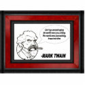 Mark Twain photo sculptures