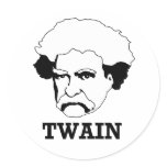 Mark Twain Stickers