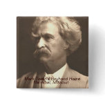 Mark Twain's Boyhood Home Pinback Button