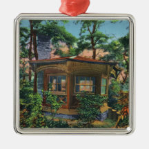 Mark Twain's Study at Quarry Farm, East Hill Christmas Ornaments