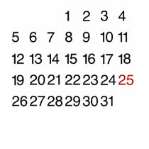 Mark your calendars Christmas Tshirt