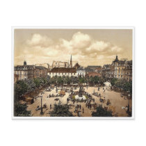 Market, Bremerhafen, Hanover (i.e. Hannover), Germ Post Card