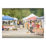 Market Morning Greeting Card