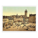 Market place, Darmstadt, the Rhine, Germany magnif Postcard
