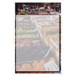 Market Scene Stationery Paper