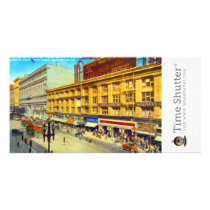 Market St East from Powell Photo Card Template