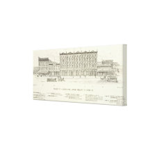 Market, Steuart and Spear South Side Gallery Wrap Canvas