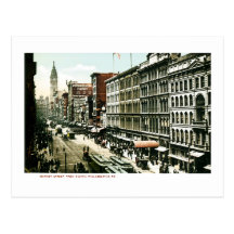 Market Street, Philadelphia , PA Post Card