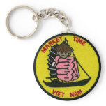 Market Time Vietnam Keychain