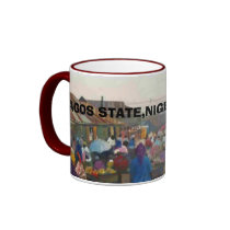 Market Village, LAGOS STATE,NIGERIA,WEST AFRICA mugs