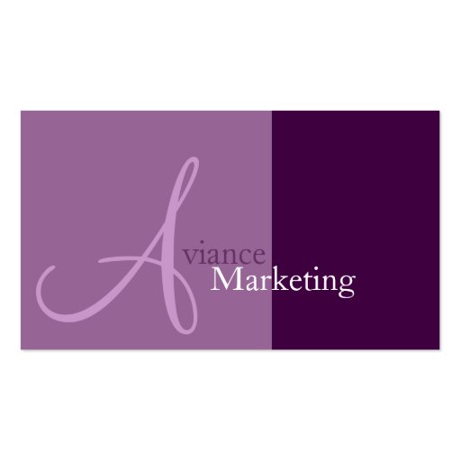 Marketing Business Cards