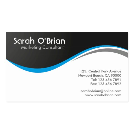 Marketing Consultant - Business Cards