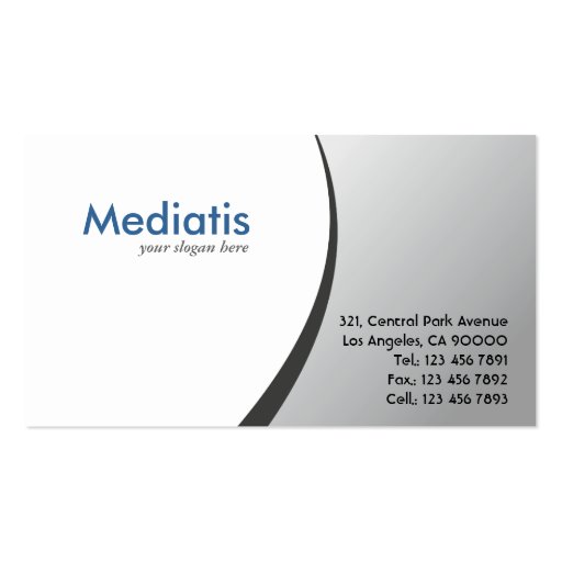 Marketing Consultant - Business Cards (back side)