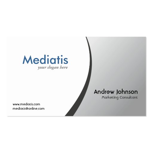 Marketing Consultant - Business Cards (front side)