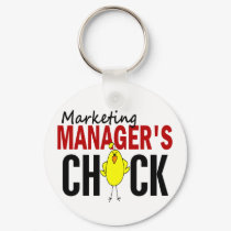 MARKETING MANAGER’S CHICK keychains by professiongifts MARKETING MANAGER’S CHICK keychains