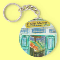 Marketplace Entrance Keychain (Pike Place Seattle) keychains