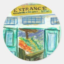 Marketplace Entrance Sticker (Pike Place Seattle)