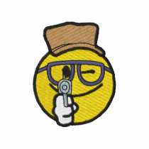 Marksman Smiley embroidered shirts