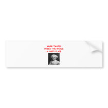 MARKTWAIN BUMPER STICKER