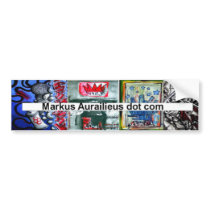markus aurailieus dot com bumper sticker bumper stickers