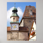 Markusturm Rothenburg Poster posters