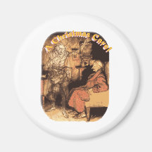 Marley and Scrooge Magnet