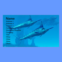 Marlin 02 Business Card business cards