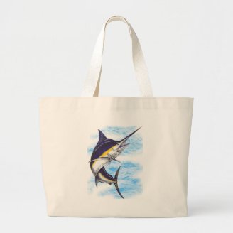 Marlin Collection by FishTs.com Canvas Bag
