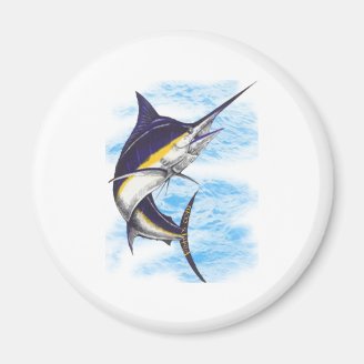 Marlin Collection by FishTs.com Refrigerator Magnets