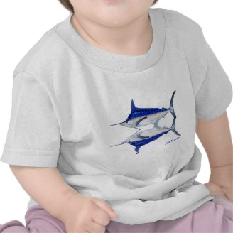 Marlin Reflection Tee Shirts