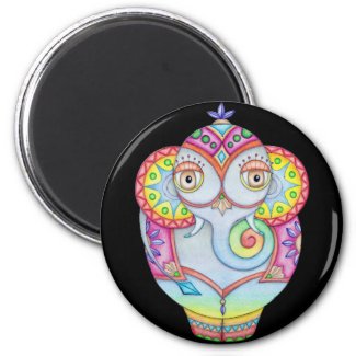 Marlinky the elephant fridge magnet