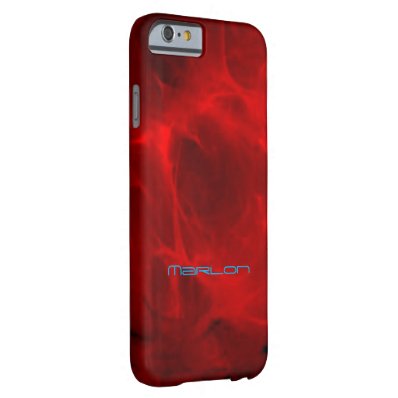 Marlon Red Veined Style iPhone cover