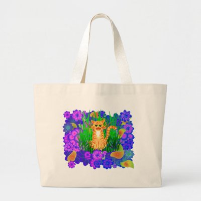 Design Tote  on Marmalade Cat Design Tote Bag From Zazzle Com