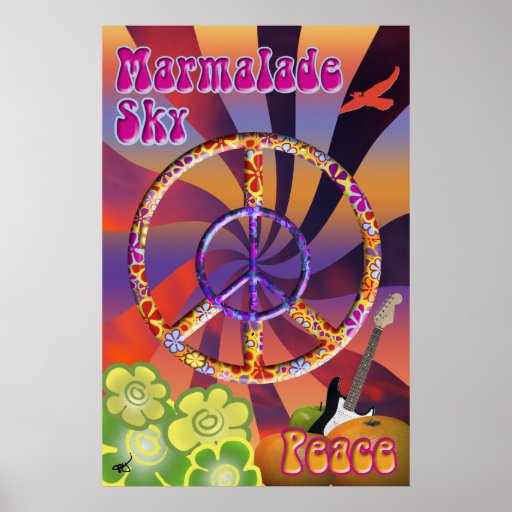 Marmalade Sky Poster Zazzle