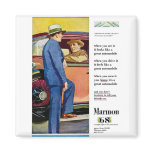 Marmon 68 - Vintage Automobile Advertisement Fridge Magnets